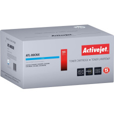 Activejet toner ATL-80CNX (zamiennik do Lexmark 80C2HCE, Supreme; 3000 stron; niebieski)