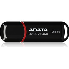 Adata UV150 flash drive, 64 GB (AUV150-64G-RBK)
