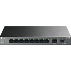 Tp-Link Switch TP-Link TP-Link LiteWave LS1210GP łącza sieciowe Nie zarządzany Gigabit Ethernet (10/100/1000) Obsługa PoE Czarny