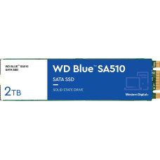 WD Dysk SSD WD Blue SA510 2TB M.2 2280 SATA III (WDS200T3B0B)