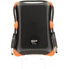 Silicon Power Dysk zewnętrzny HDD Silicon Power Armor A30 1TB Czarny (SP010TBPHDA30S3K)