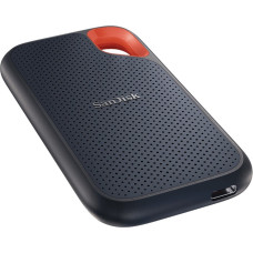 Sandisk SSD Extreme Portable V2 1TB Black and Orange External Drive (SDSSDE61-1T00-G25)