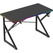 Huzaro Hero 1.7 RGB Black gaming desk