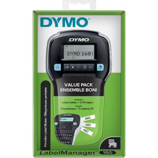Drukarka etykiet Dymo LabelManager LM160 termotransferowa bezprzewodowa D1 QWERTY +3xS0720530