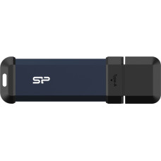 Silicon Power Marvel Xtreme MS60 Discover Future-Forward SSD Portable Flash Drive, 250GB, Blue