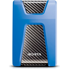 Adata Dysk zewnętrzny HDD ADATA DashDrive Durable HD650 2TB Czarno-niebieski (AHD650-2TU31-CBL)