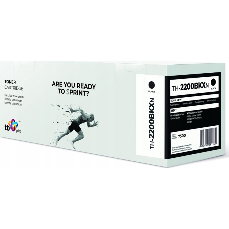 Tb Print Toner for HP Color LaserJet Pro 4202 W2200X TH-2200BKXN 100% new black